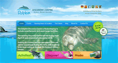 Desktop Screenshot of dolphindiscovery.com.au